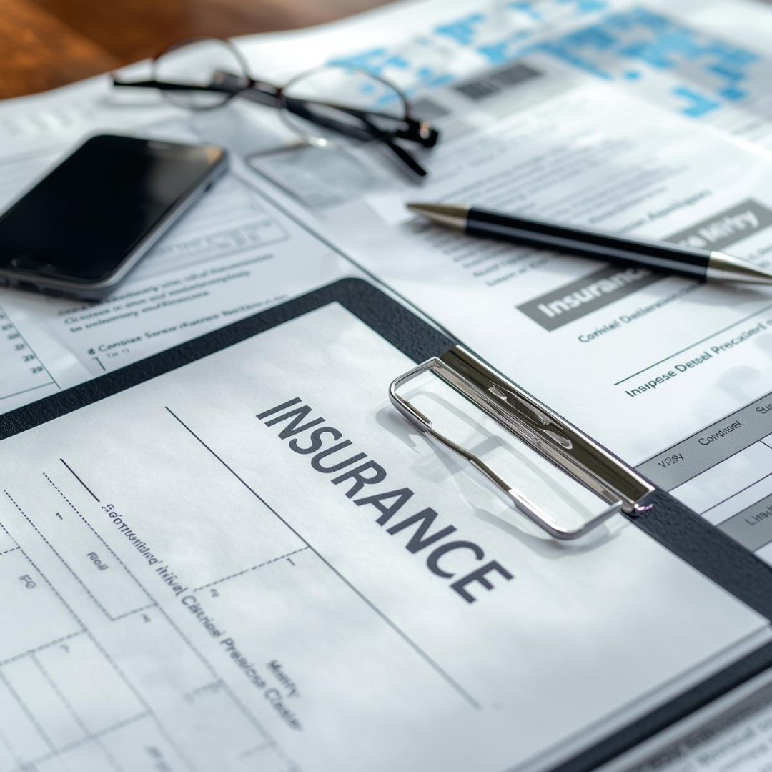 Insurance process illustration